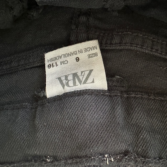 Zara Kids Beige and White Button Down Shirt - Picture 13 of 13